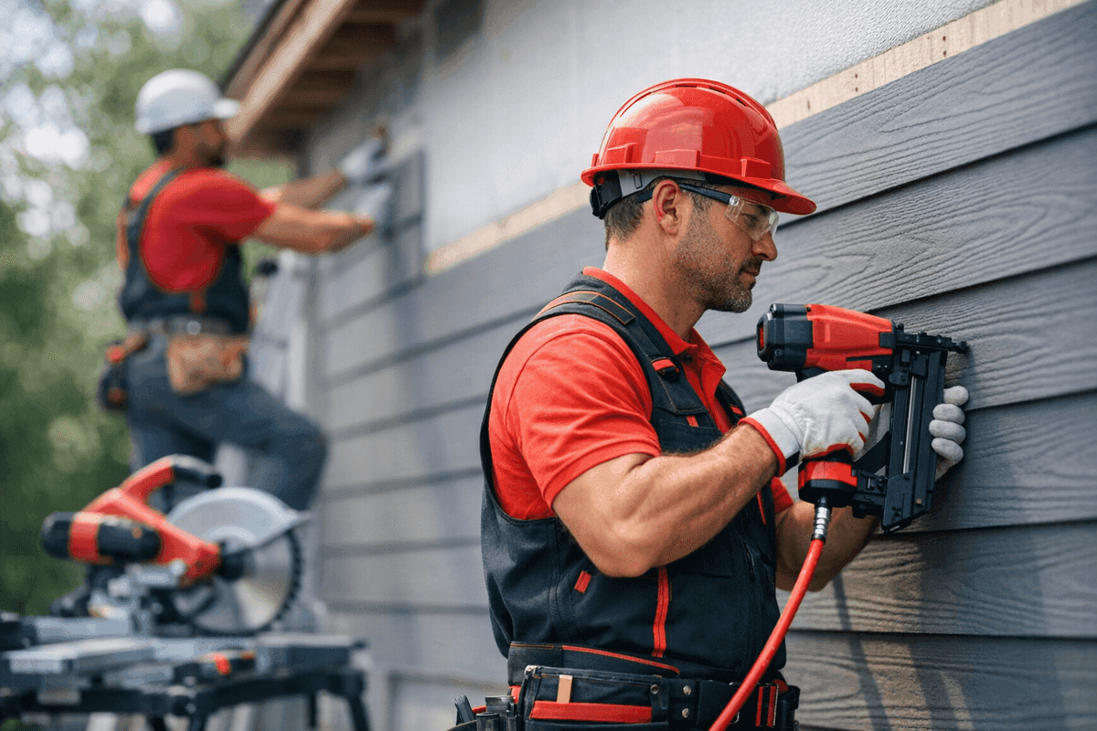 Fiber Cement Siding Installation service by Kroll Siding