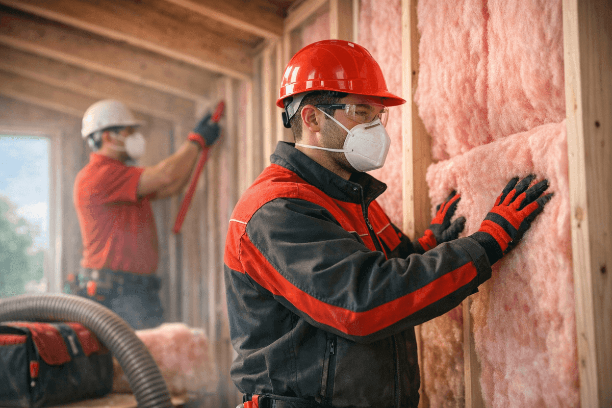 Insulation Installation service by Kroll Siding