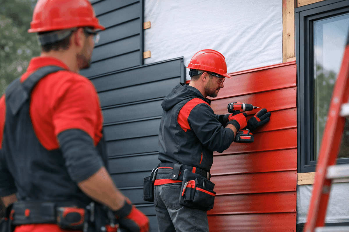 Metal Siding Installation service by Kroll Siding