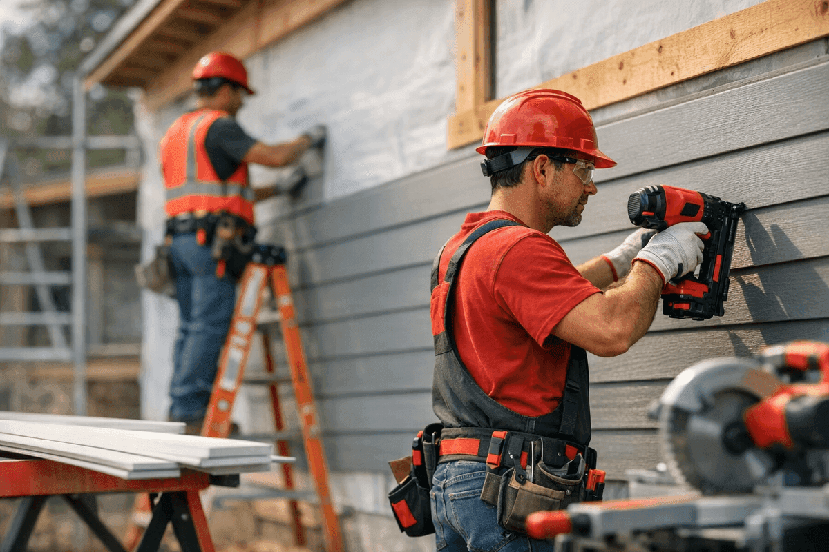New Construction Siding service by Kroll Siding