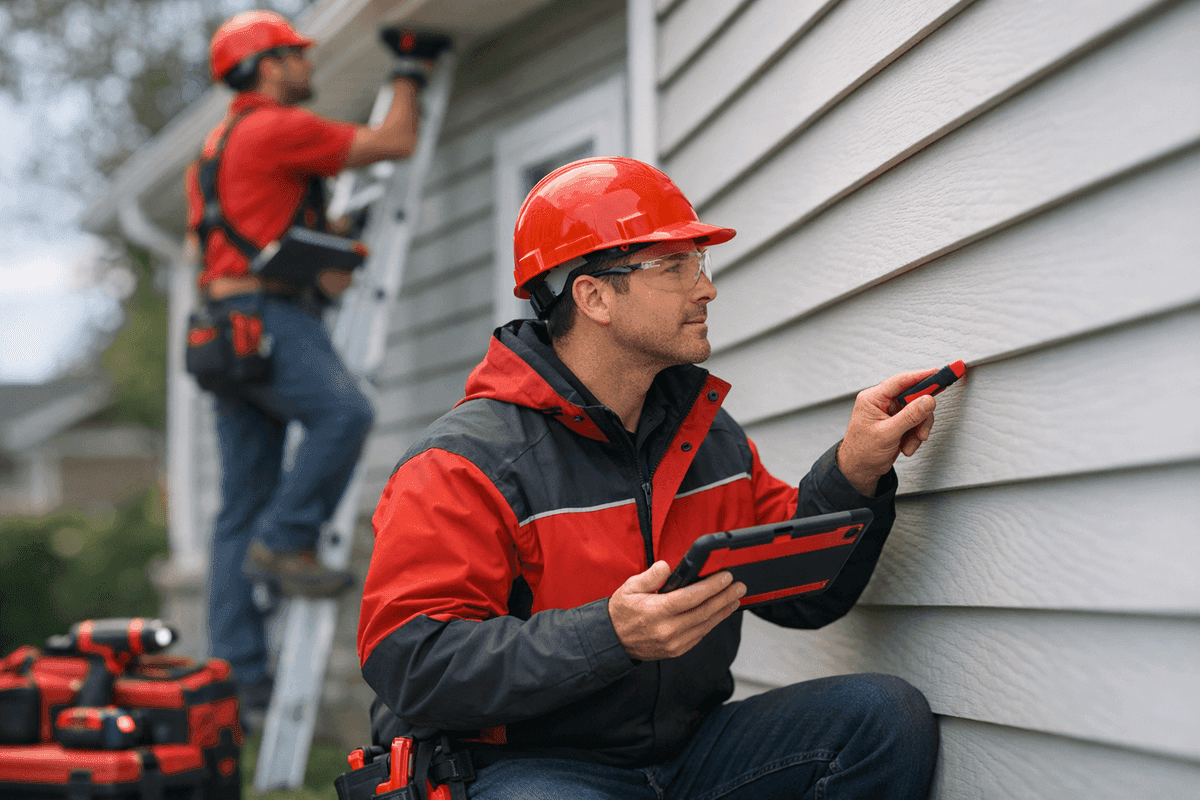 Siding Inspection service by Kroll Siding