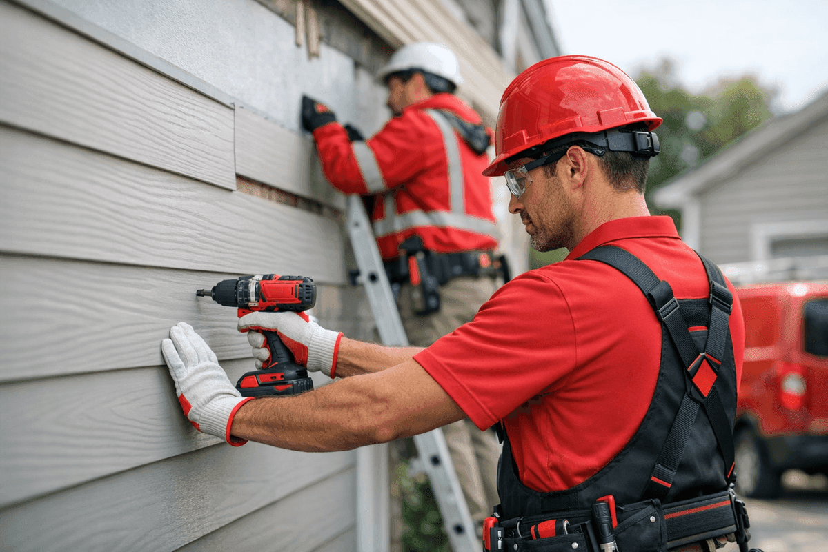Siding Repair service by Kroll Siding
