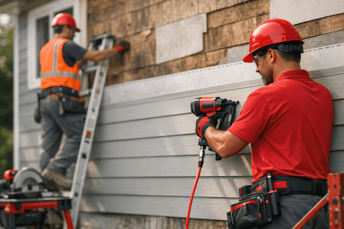 Siding Replacement service by Kroll Siding