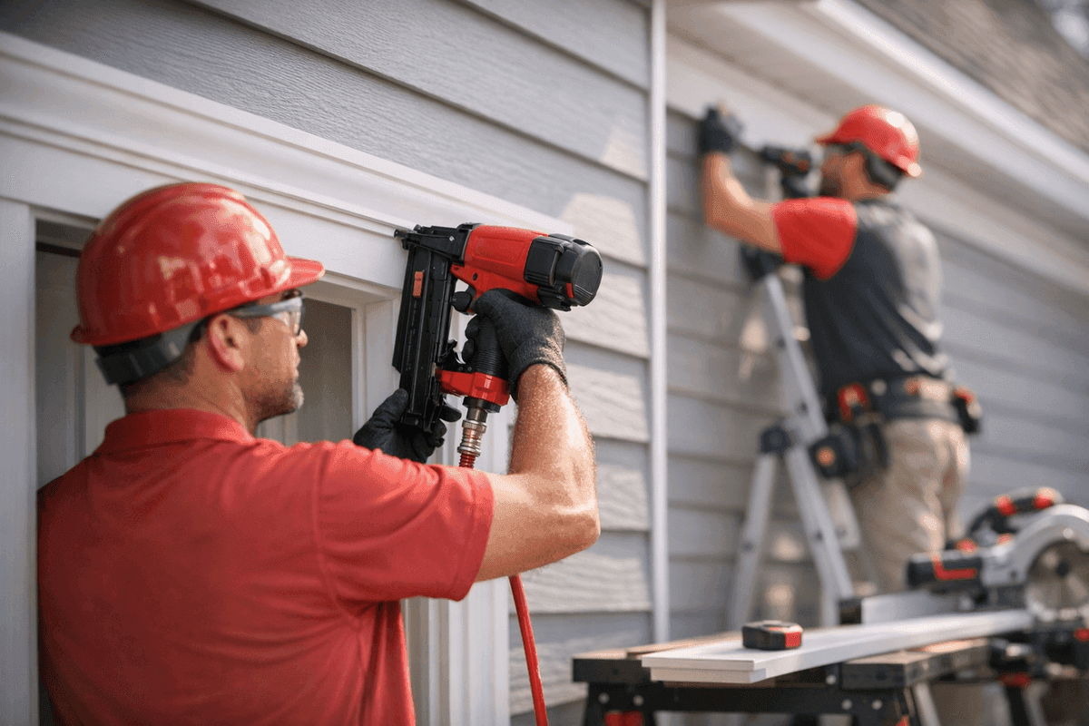 Trim and Molding Installation service by Kroll Siding