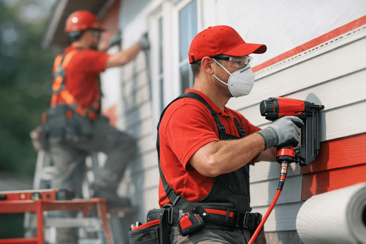 Vinyl Siding Installation service by Kroll Siding