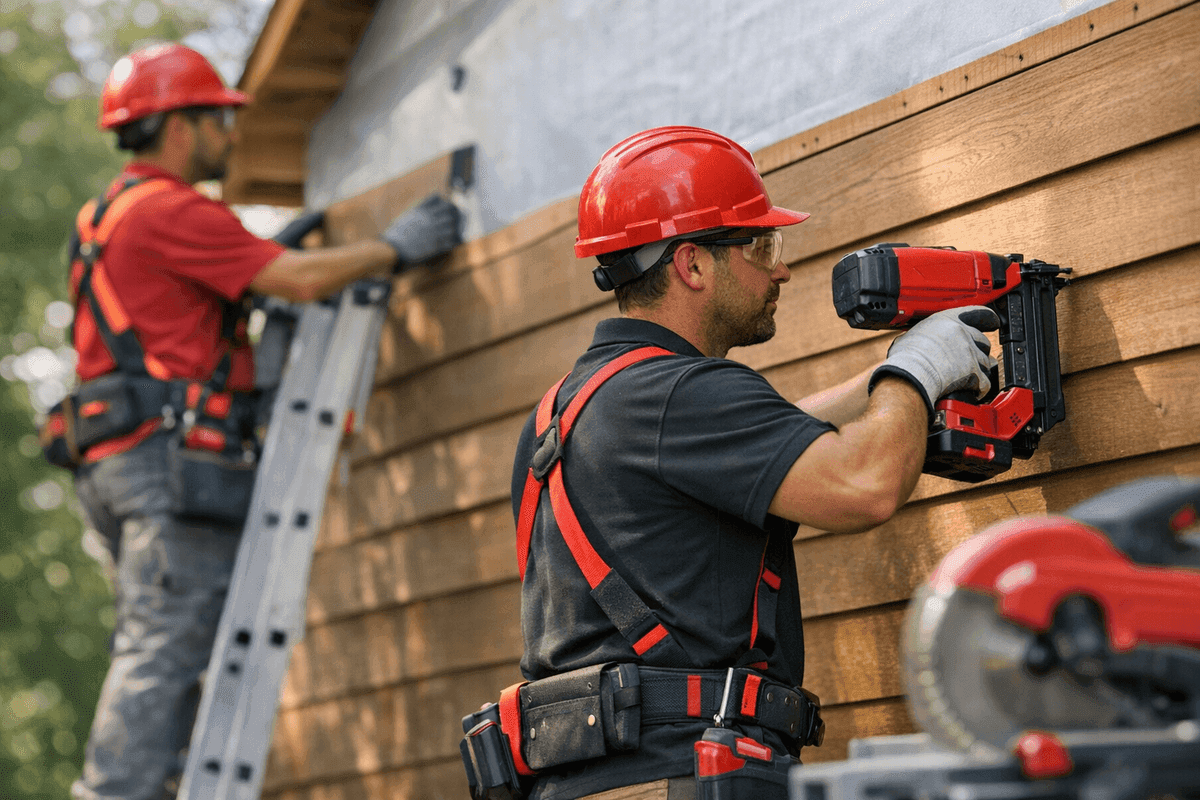 Wood Siding Installation service by Kroll Siding